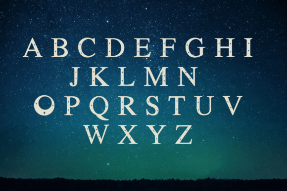 Half Moon Font - Preview 1