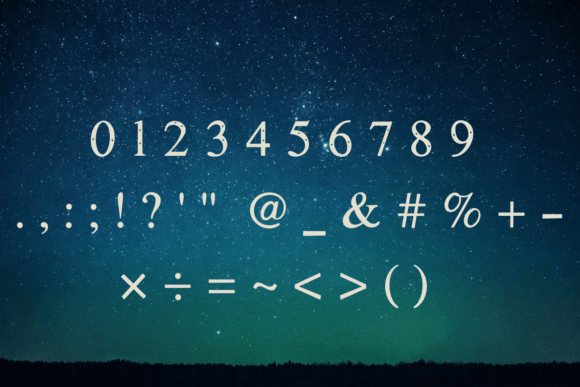 Half Moon Font - Preview 3