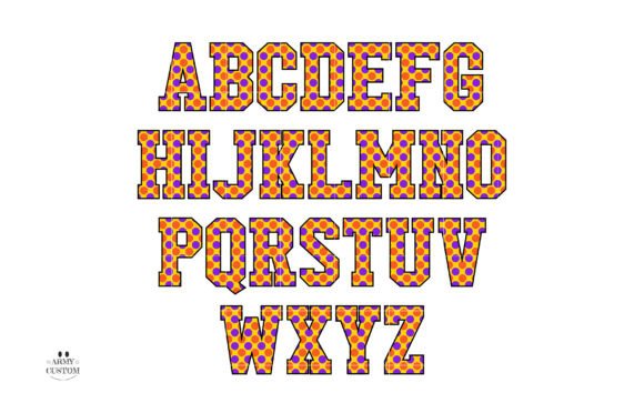 Halloweenvarsity Bats Font PNG with transparent background - Preview 5