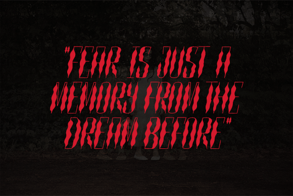 Hollowwhisper Regular Font PNG with transparent background - Preview 4