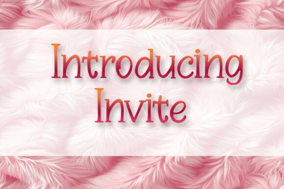 Invite Font - Preview 1