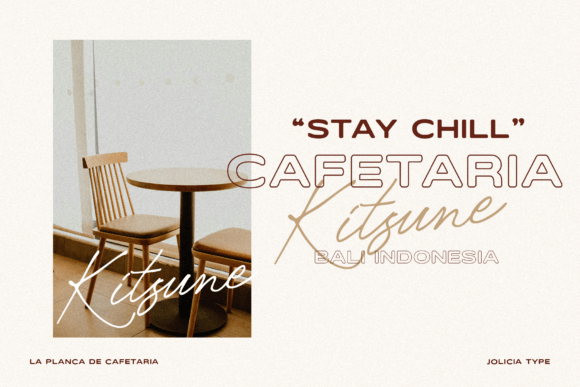 La Planca De Cafetaria Font PNG with transparent background - Preview 2