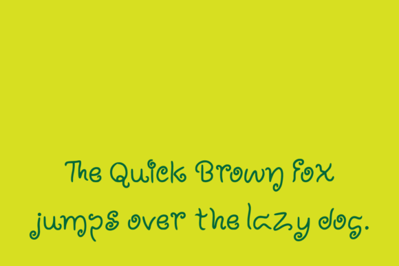 Little Chameleon Font PNG with transparent background - Preview 2
