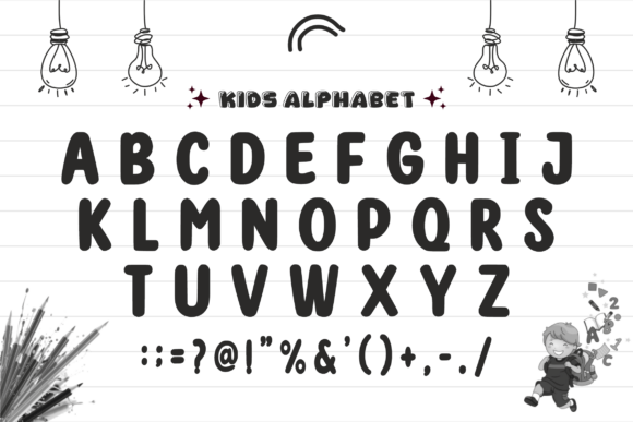 Peachy Bubbly Font PNG with transparent background - Preview 2