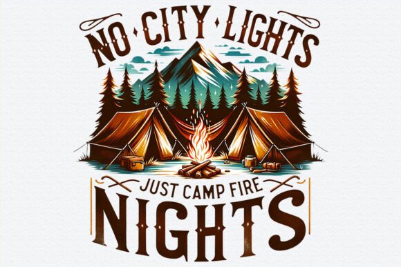 Camping Png Sublimation Png File Designs