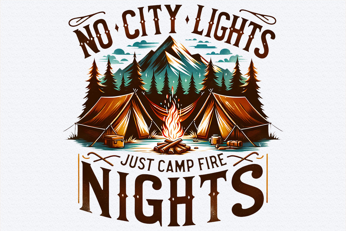 Camping Png Sublimation Png File Designs