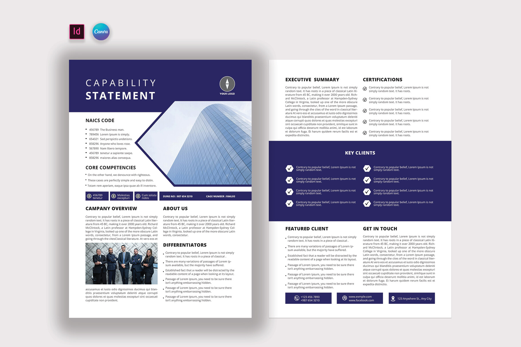 Capability Statement Templates