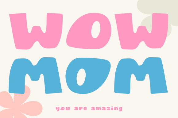 Chunky Pop Bounce Font PNG with transparent background - Preview 2