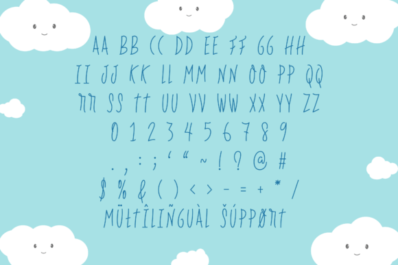 Cloudria Font - Preview 4