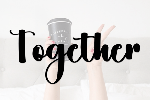 Daisies Beautiful Font PNG with transparent background - Preview 2