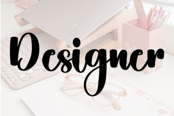 Daisies Beautiful Font PNG with transparent background - Preview 3