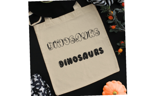 Dinosaurs Font - Preview 4