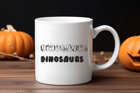 Dinosaurs Font - Preview 5