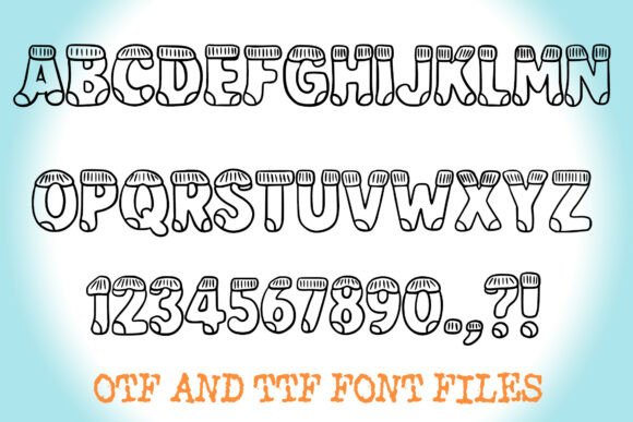 Fabric Socks Font - Preview 1