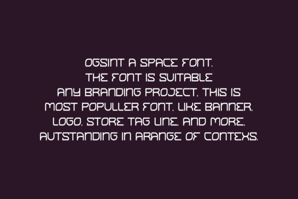 Gisalid Font - Preview 3