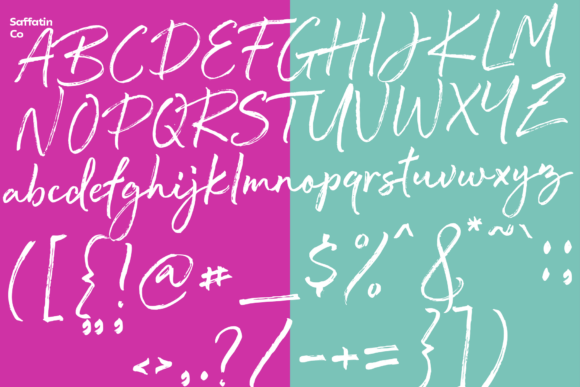 Golden Milkey Brush Font PNG with transparent background - Preview 5
