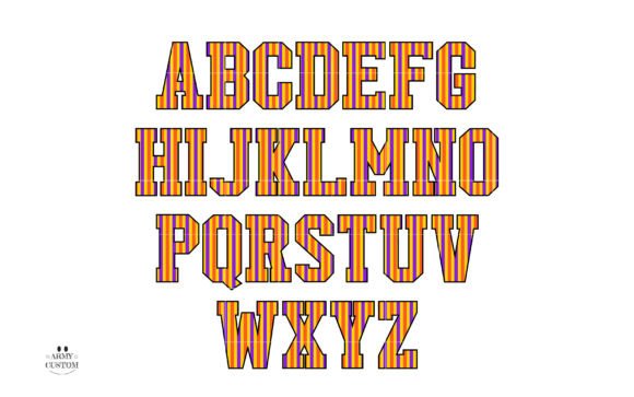 Halloweenarmy Web Font PNG with transparent background - Preview 3