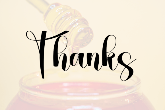 Honey Font - Preview 5