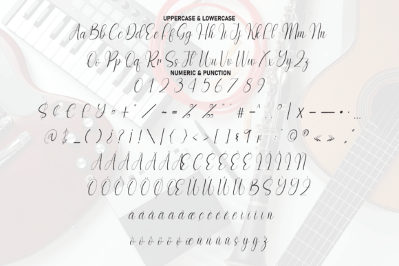 Instrumental Font PNG with transparent background - Preview 6