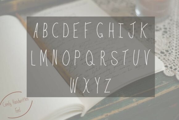 Journal Pen Light Font PNG with transparent background - Preview 1