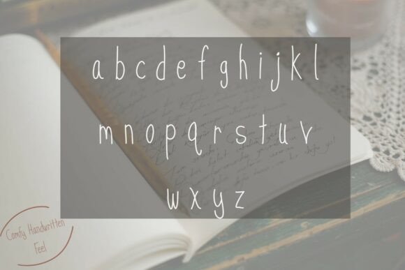Journal Pen Light Font PNG with transparent background - Preview 3