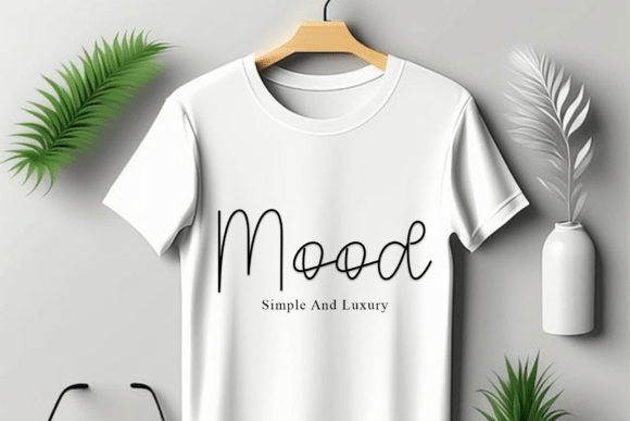 Morning Farmhouse Font PNG with transparent background - Preview 3