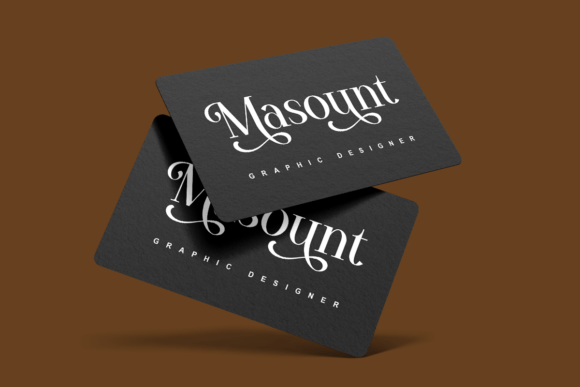 Nexila Regular Font PNG with transparent background - Preview 2