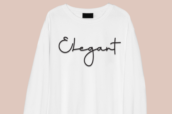 Satisfy Font PNG with transparent background - Preview 1