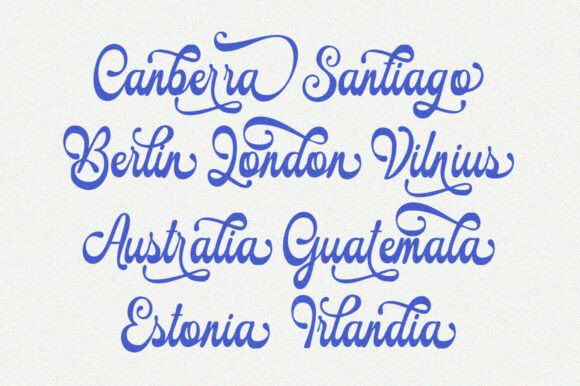 Simphoni Cloffer Font PNG with transparent background - Preview 5