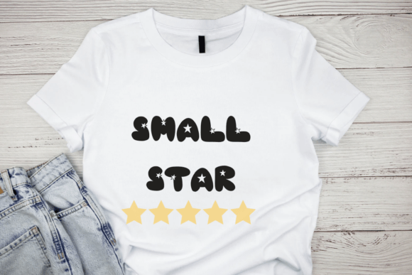 Small Star Font PNG with transparent background - Preview 3