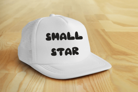 Small Star Font PNG with transparent background - Preview 6