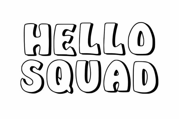 Smile Charm Font PNG with transparent background - Preview 1