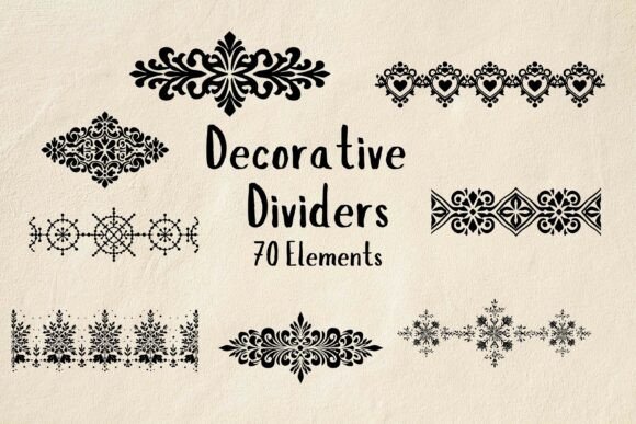 70 Decorative Dividers