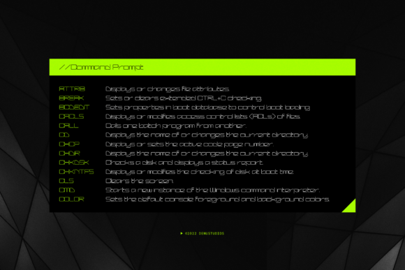 Arxenon Font - Preview 1