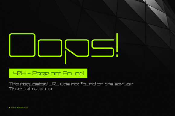 Arxenon Font - Preview 2