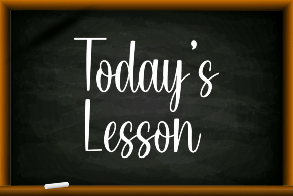 Back to School Font - Preview 2