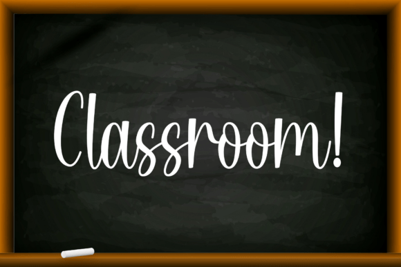Back to School Font - Preview 3