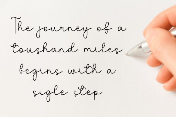 Bestia Signature Font - Preview 2