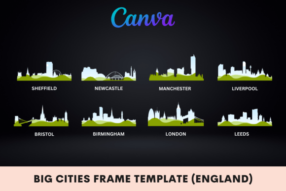 Big Cities Frame - England