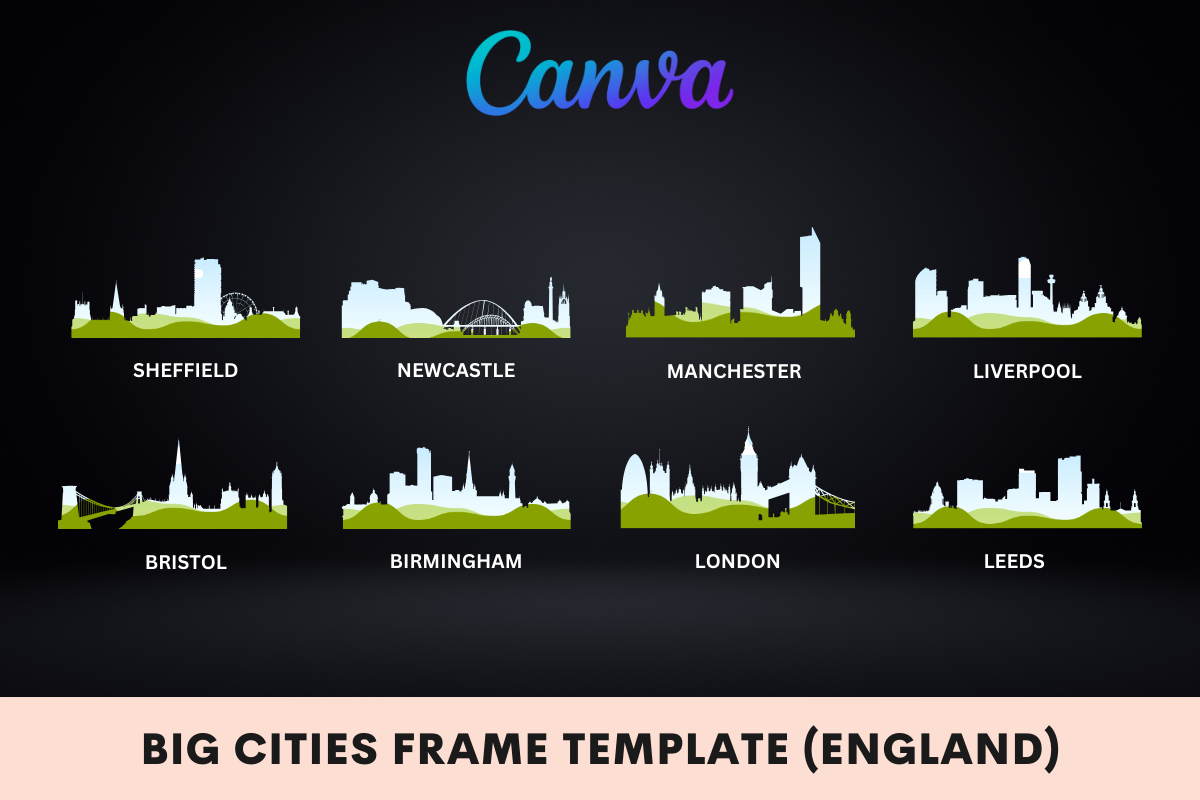 Big Cities Frame - England
