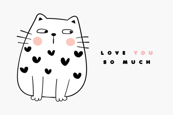 Cat Lover Font - Preview 2