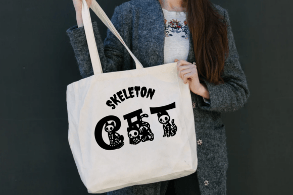 Cat Skeleton Font - Preview 5