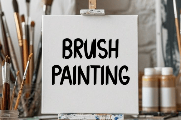 Chalk Brush Font - Preview 3