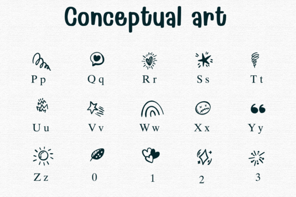 Conceptual Art Font - Preview 2