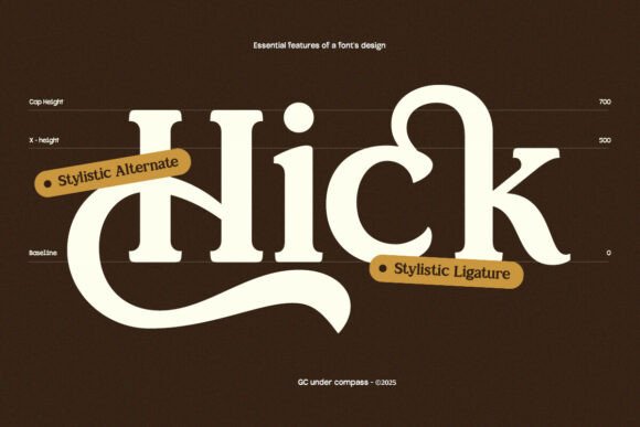 Gc Under Compas Font - Preview 2