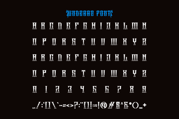 Getohc Font PNG with transparent background - Preview 4