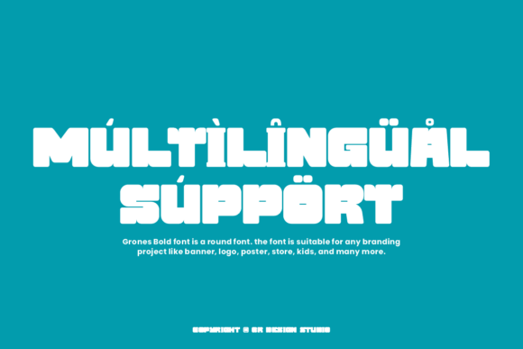 Grones Bold Font - Preview 3