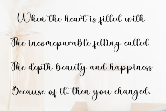 Handmade Minimalist Font - Preview 6