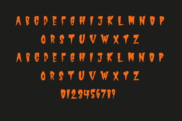 Happy Halloween 1 Font - Preview 1