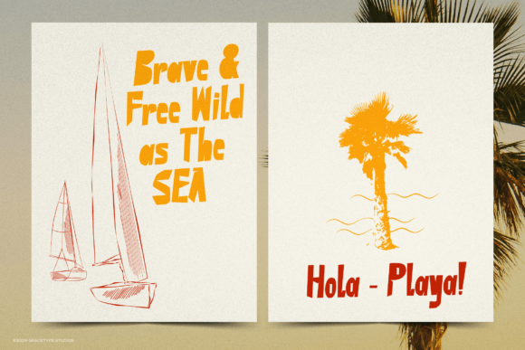 Imperfect Cut Font PNG with transparent background - Preview 5